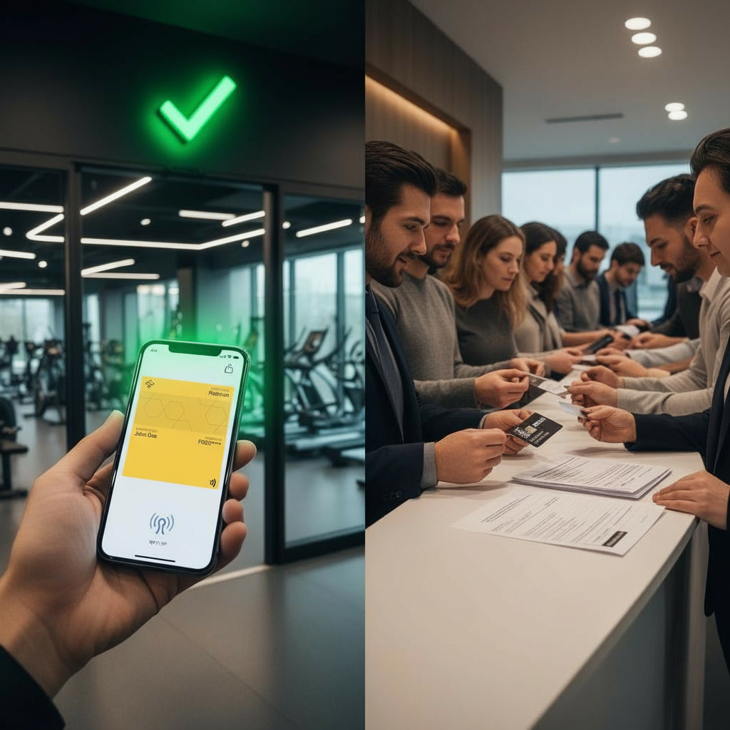 Smart digital membership with NFC technology